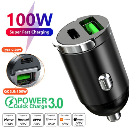 USB Car Type C Charger - Wholesalus