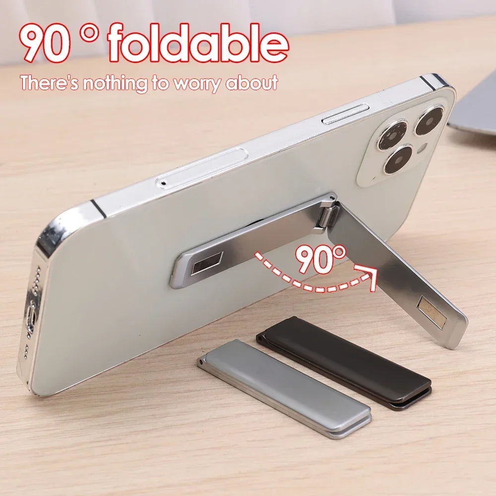 Adhesive Ultra Thin Magnetic Kickstand Bracket - Wholesalus