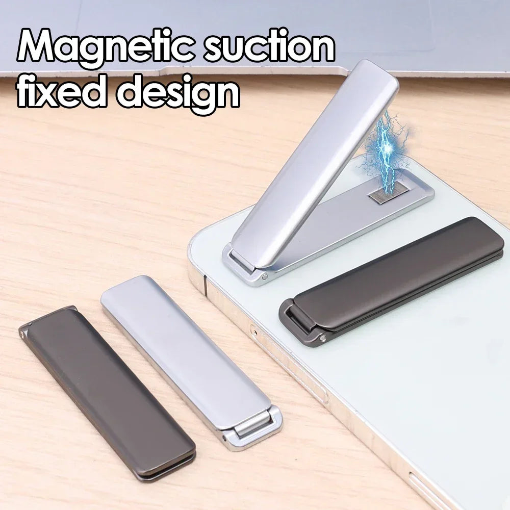 Adhesive Ultra Thin Magnetic Kickstand Bracket - Wholesalus