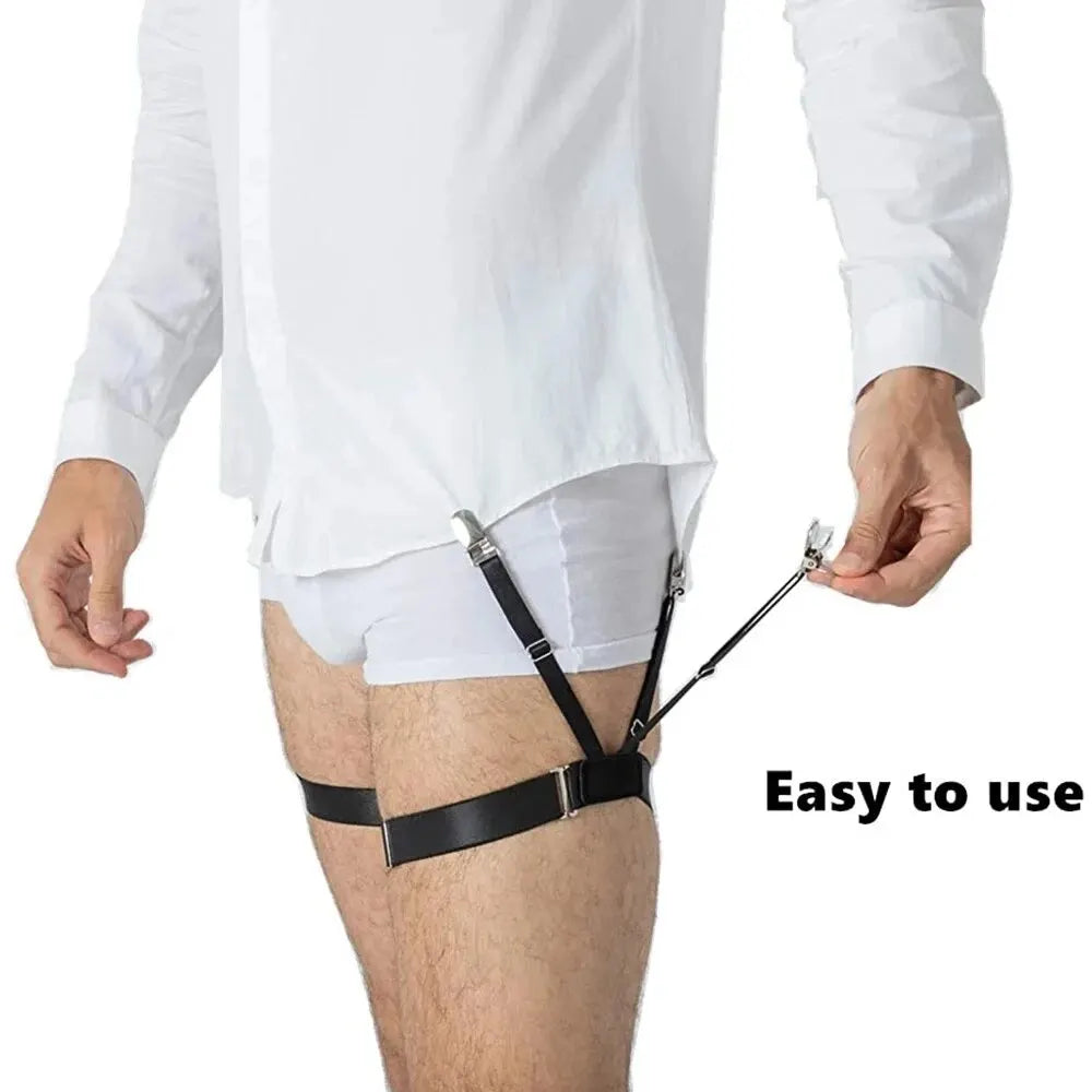 Unisex Non-slip Elastic Shirt Holder Strap - Wholesalus