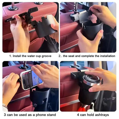Multifunctional Car Seat Headrest Cup Holder - Wholesalus
