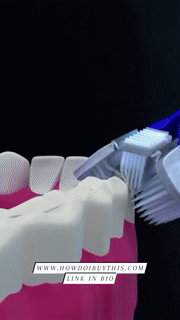 Sparkle Triple-Head Toothbrush - Wholesalus