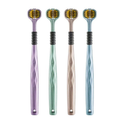 Sparkle Triple-Head Toothbrush - Wholesalus