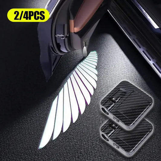 Wireless Angel Wings Car Door Projector - Wholesalus