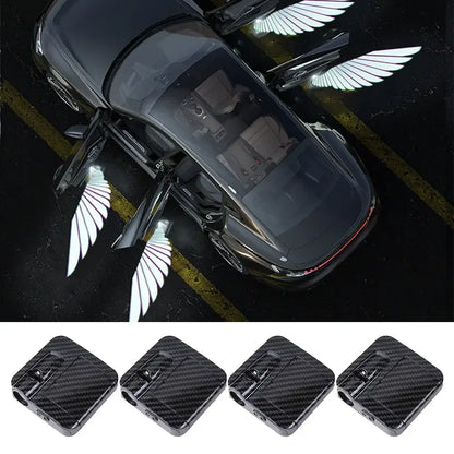 Wireless Angel Wings Car Door Projector - Wholesalus