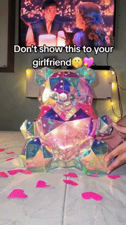 Colorful Glowing Teddy Bear - Wholesalus