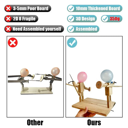 Wooden Edition Balloon Blasters - Wholesalus
