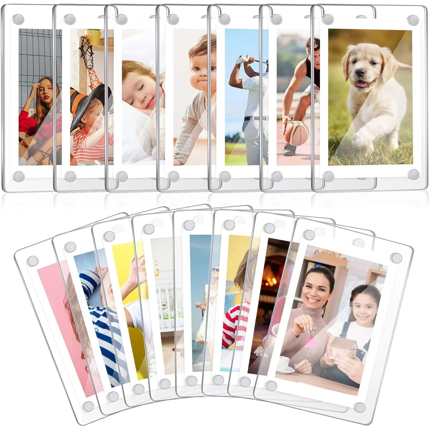 Acrylic Magnetic Photo Frame - Wholesalus
