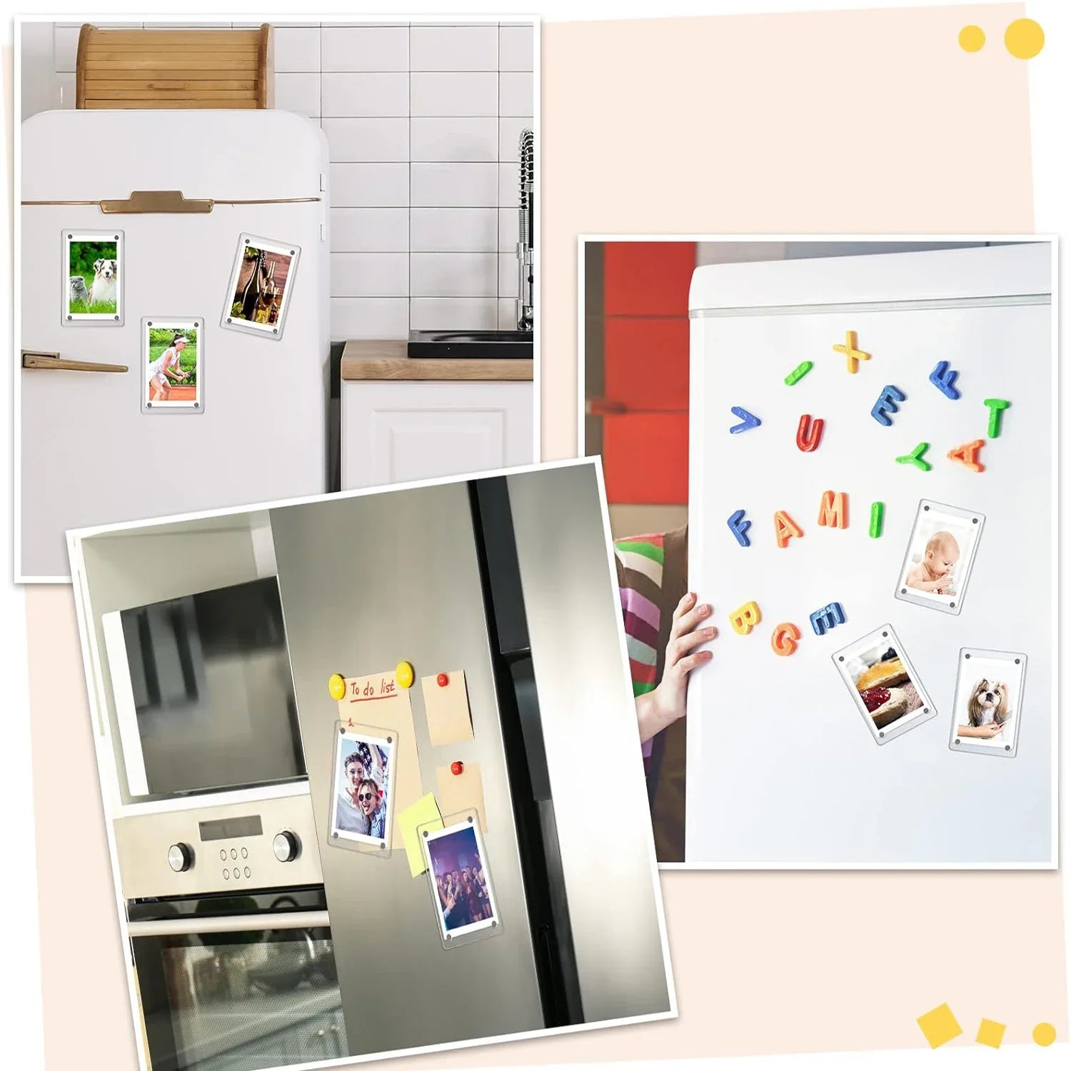 Acrylic Magnetic Photo Frame - Wholesalus