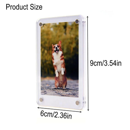 Acrylic Magnetic Photo Frame - Wholesalus
