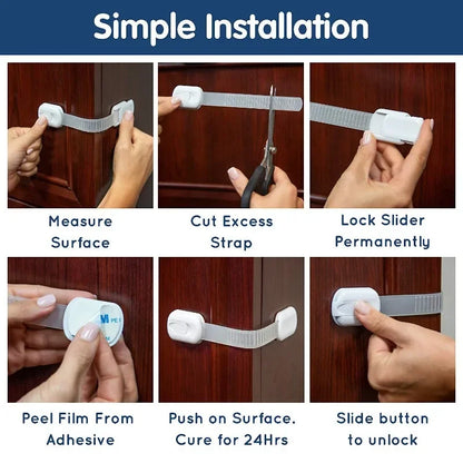 Baby Safety Cabinet Drawer Lock - Wholesalus
