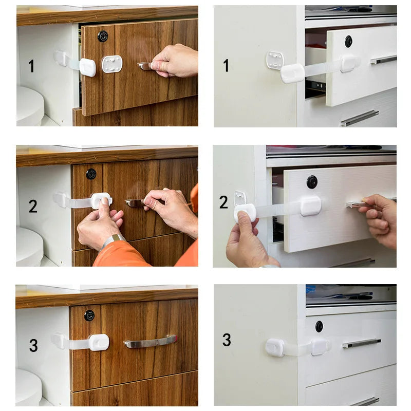 Baby Safety Cabinet Drawer Lock - Wholesalus