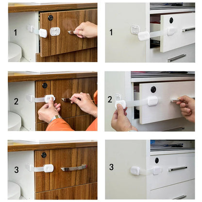 Baby Safety Cabinet Drawer Lock - Wholesalus