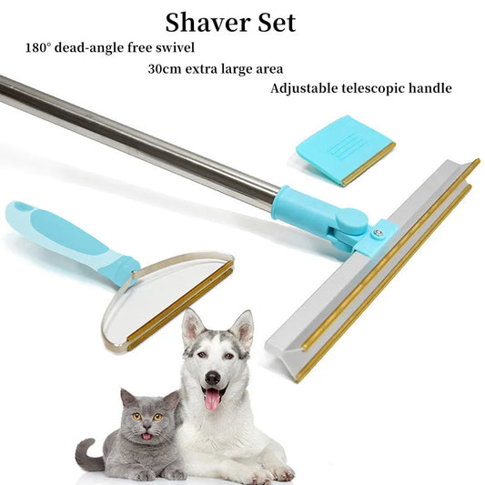 Telescopic Handle Pet Hair Remover - Wholesalus