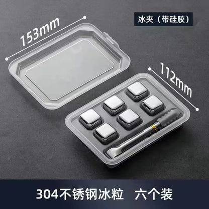 Reusable Stainless Steel Ice Cubes - Wholesalus