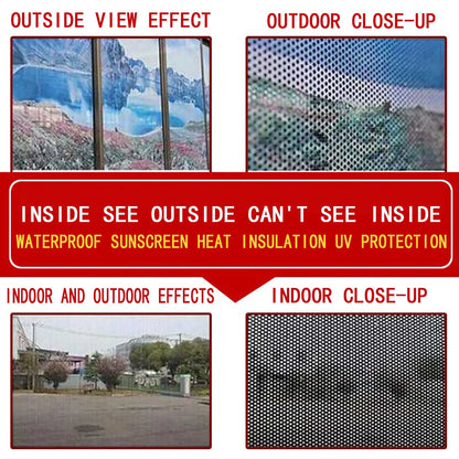 One-Way Vision Window Privacy Stickers - Wholesalus