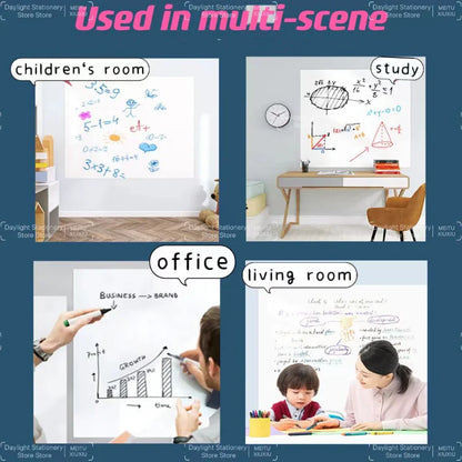 Erasable Electrostatic Whiteboard - Wholesalus