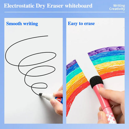 Erasable Electrostatic Whiteboard - Wholesalus