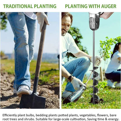 Garden Spiral Drill Head - Wholesalus