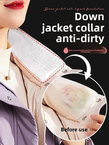 Transparent Shirt Collar Anti-Stain Stickers - Wholesalus
