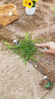 Multifunctional Steel Garden Weeding Tool - Wholesalus