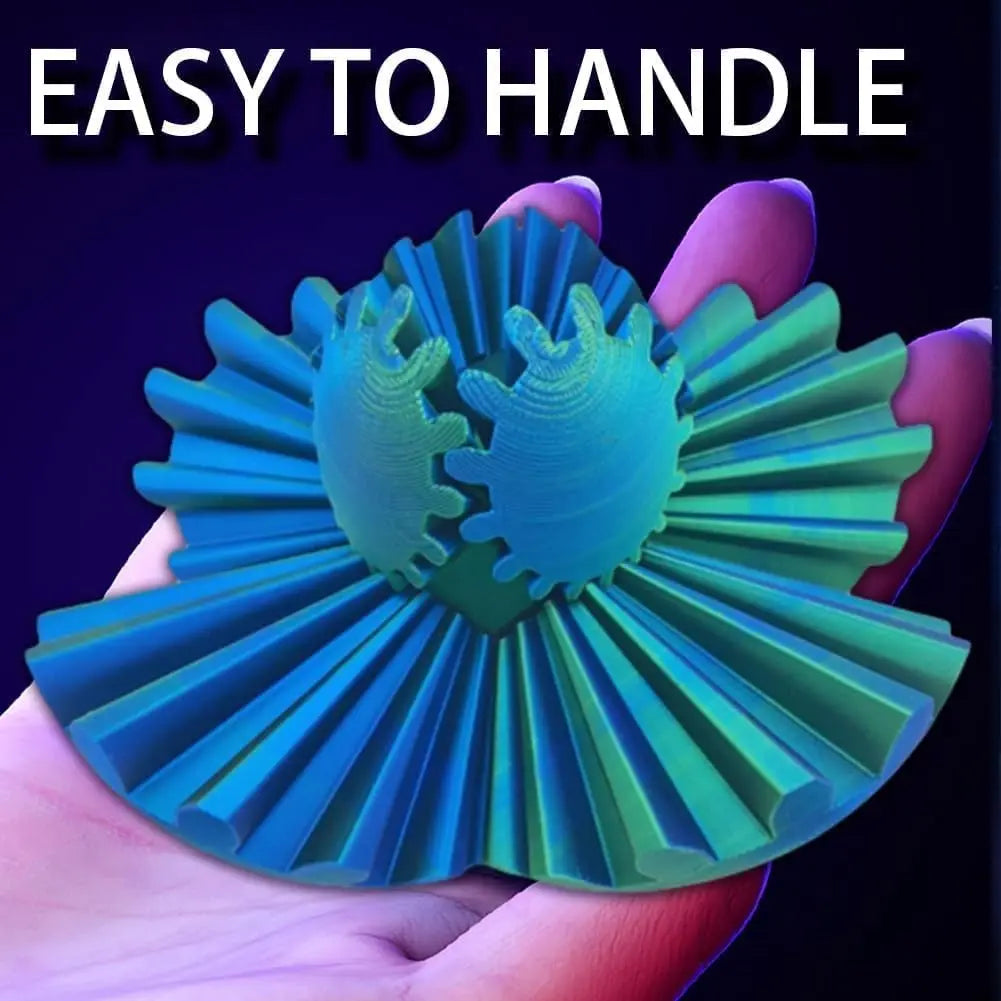 3D Printed Gear Ball Fidget Toy - Wholesalus