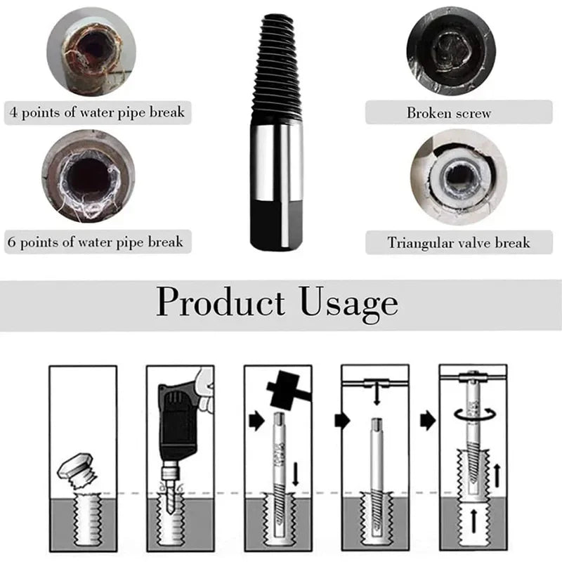 Broken Screw Extractor - Wholesalus