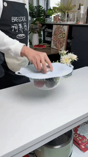 Silicone Lid Cover with Handle - Wholesalus