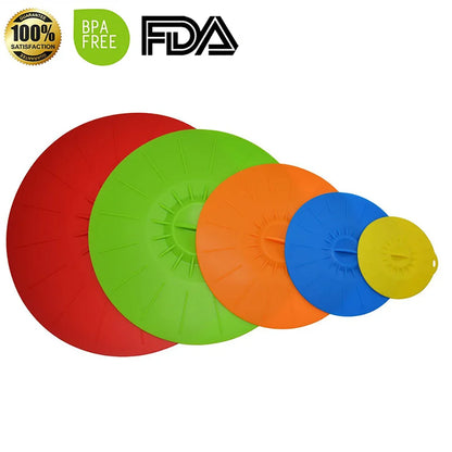 Silicone Lid Cover with Handle - Wholesalus