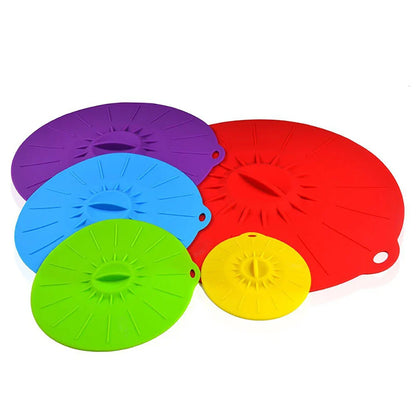 Silicone Lid Cover with Handle - Wholesalus