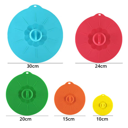 Silicone Lid Cover with Handle - Wholesalus