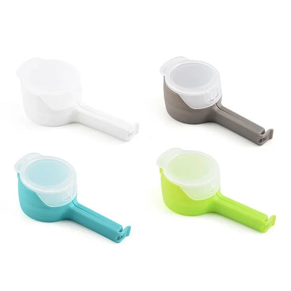 Food Bag Sealing Clips With Cap - 5Pcs - Wholesalus