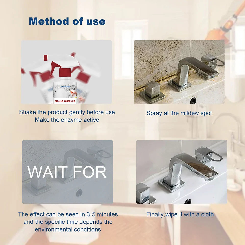 Multifunctional Mold Stains Remover Spray - Wholesalus
