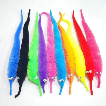 Fuzzy Worm Toy - Wholesalus