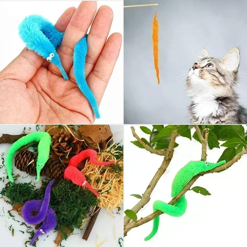 Fuzzy Worm Toy - Wholesalus
