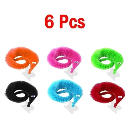 Fuzzy Worm Toy - Wholesalus