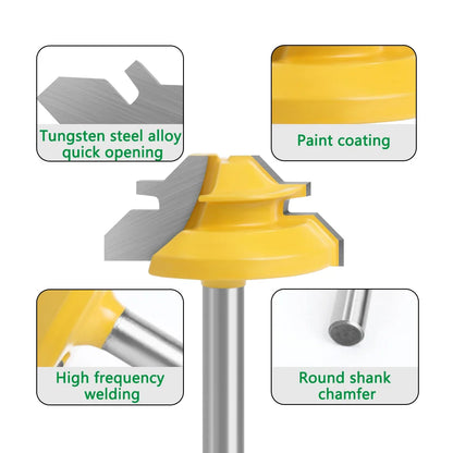 45 Degrees Woodworking Router Bit - Wholesalus