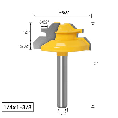 45 Degrees Woodworking Router Bit - Wholesalus