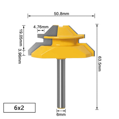45 Degrees Woodworking Router Bit - Wholesalus