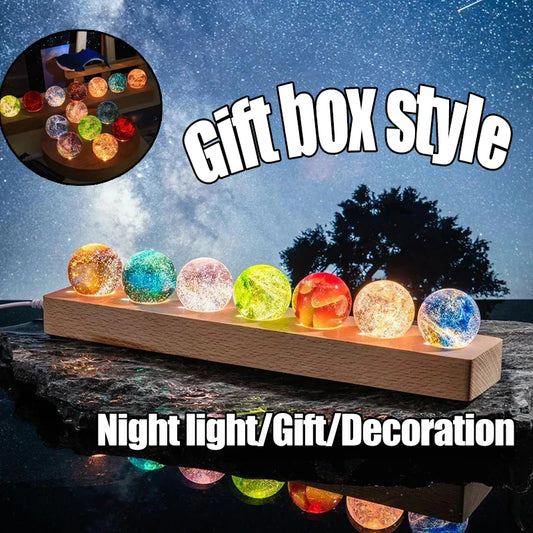 Crystal Cosmic Ball Night Light - Wholesalus