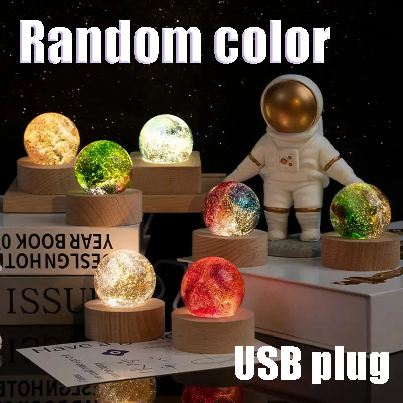 Crystal Cosmic Ball Night Light - Wholesalus