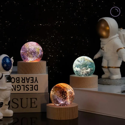 Crystal Cosmic Ball Night Light - Wholesalus