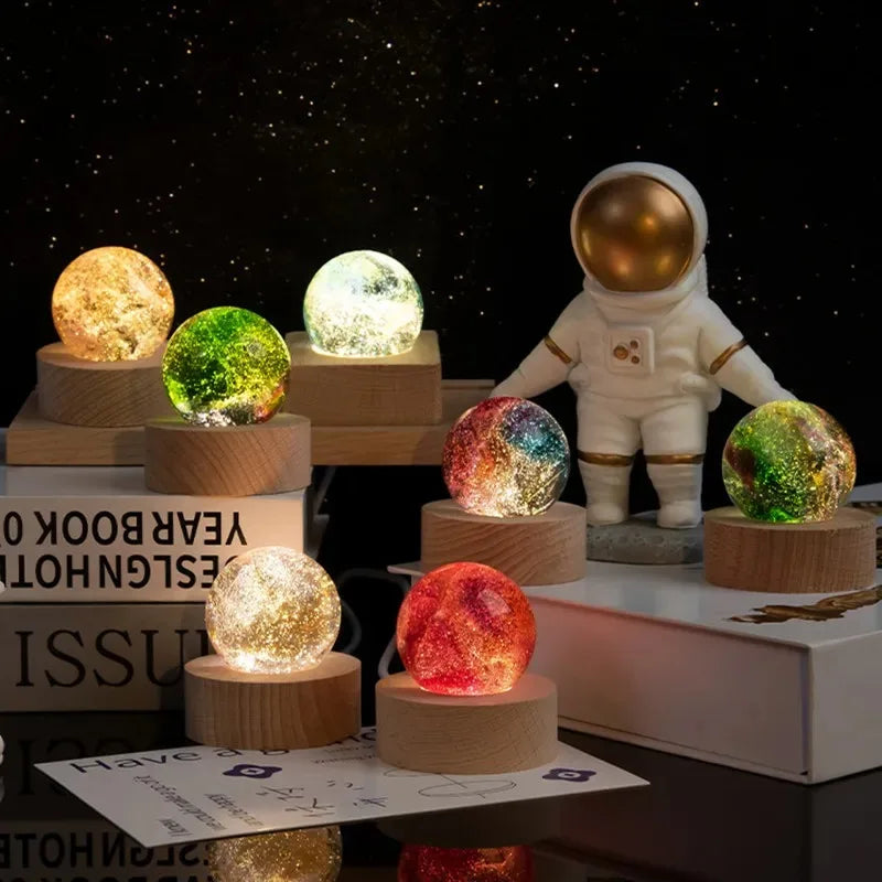 Crystal Cosmic Ball Night Light - Wholesalus