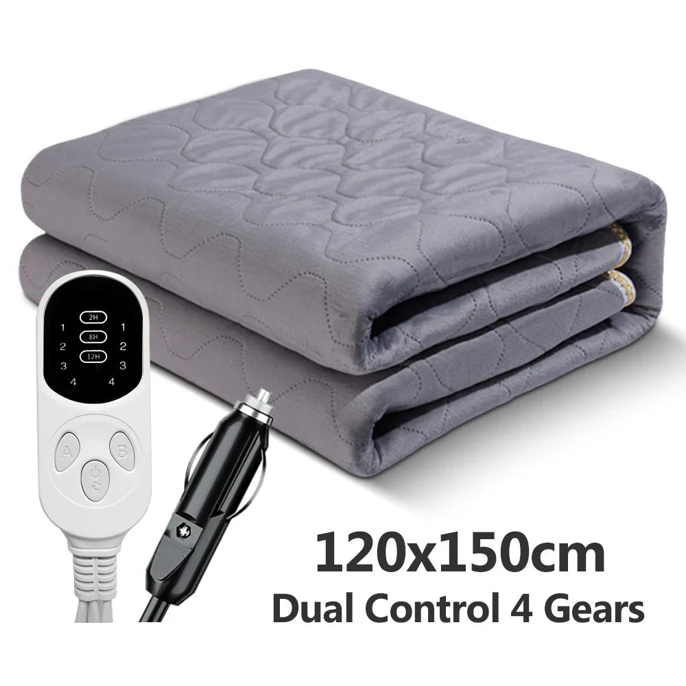 Portable Car Electric Heating Blanket - Wholesalus