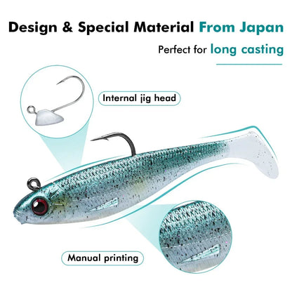 Luminous Soft Fishing Lure - Wholesalus