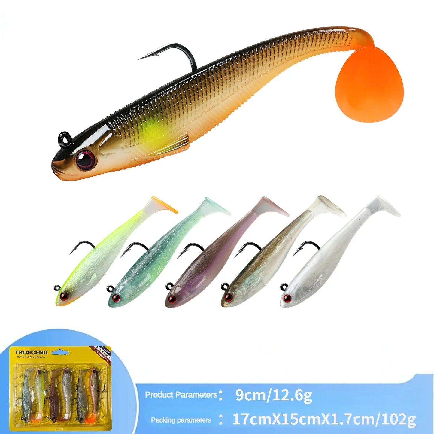 Luminous Soft Fishing Lure - Wholesalus