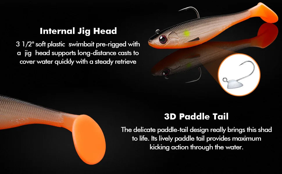 Luminous Soft Fishing Lure - Wholesalus