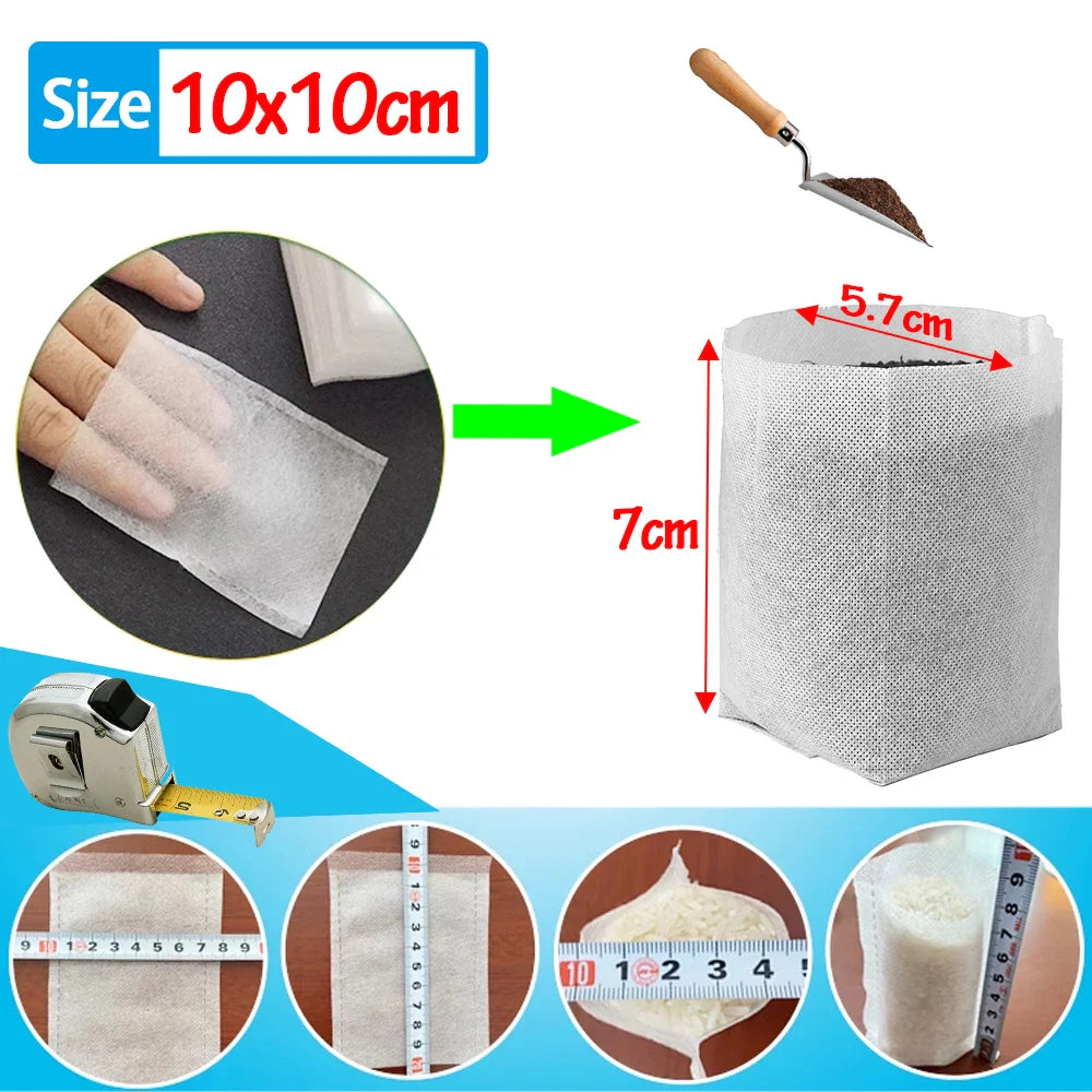 Biodegradable Plant Grow Bags - Wholesalus