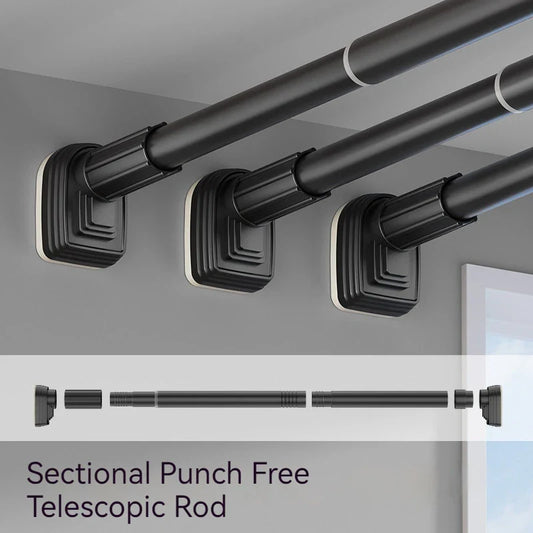 Drill-Free Telescopic Hanger Rod - Wholesalus