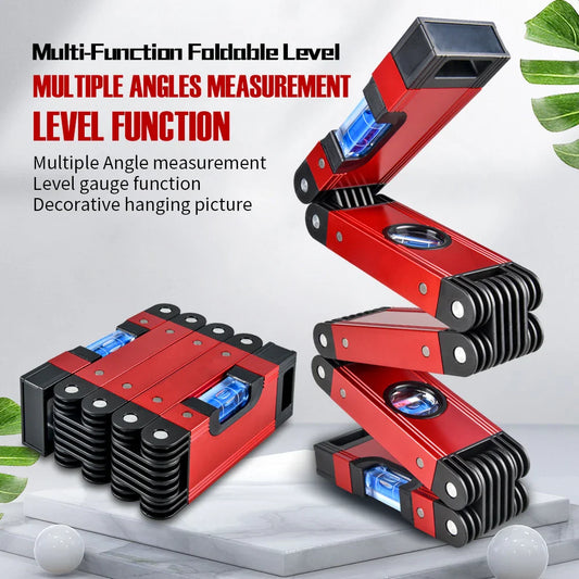 Magnetic Foldable Level Ruler - Wholesalus